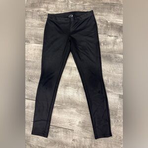 Express faux leather stretch pant